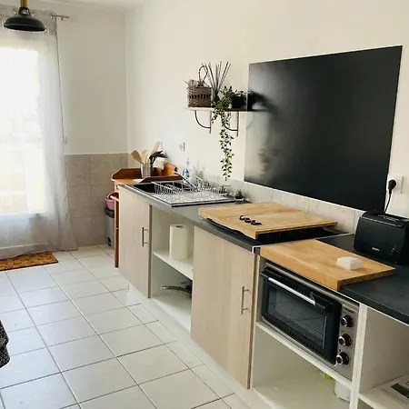 Tatil Evi Bas De Villa Avec Terrasse Bastelicaccia